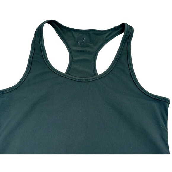 90 Degree By Reflex Powerflex Racerback Athletic Tank Green Black 2 Tops S - Picture 4 of 11